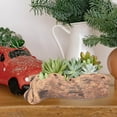 thumbnail image 4 of BRIGHTFUFU Brown Cement Root Pot Imitation Root Adornment Flower Pot 1Set, 4 of 4