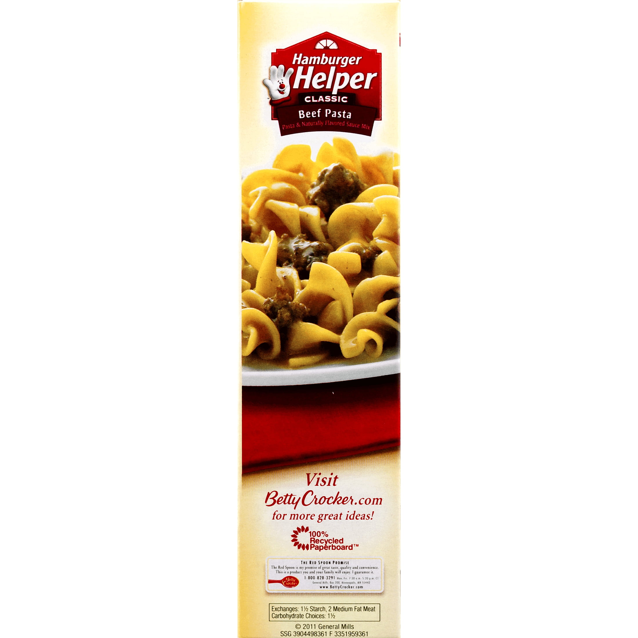 Betty CrockerÂ® Beef Pasta Hamburger HelperÂ® 5.6 oz. Box