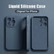 thumbnail image 2 of Luxury Original Liquid Silicone Case For iPhone 15 14 13 12 11 Pro Max Plus Soft Cases Shockproof Bumper Cover Phone Accessories, 2 of 5