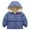 Blue, variant on Baby Girls Boys Hooded Down Jacket Infant Toddler Winter Coat Warm Lined Fleece Jackets for Kids Outerwear Hooded Clothes