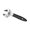 8 inches, variant on 8/10/12inch Ratcheting Adjustable Wrench Pipe Forceps Wide Opening Spanner Antislip Grip Wrench for Maintenance Plumbing