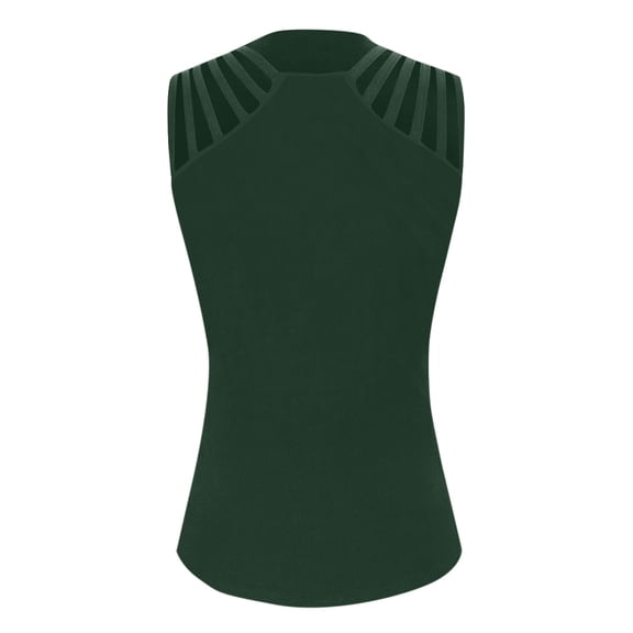 Womens Tank Tops Women Fashion Condole Belt Drill Decoration Slim High Vest Top Fashion Top Women Fitted Back Support Tops for Band Athletic Wear Athletic Undershirt Baseball