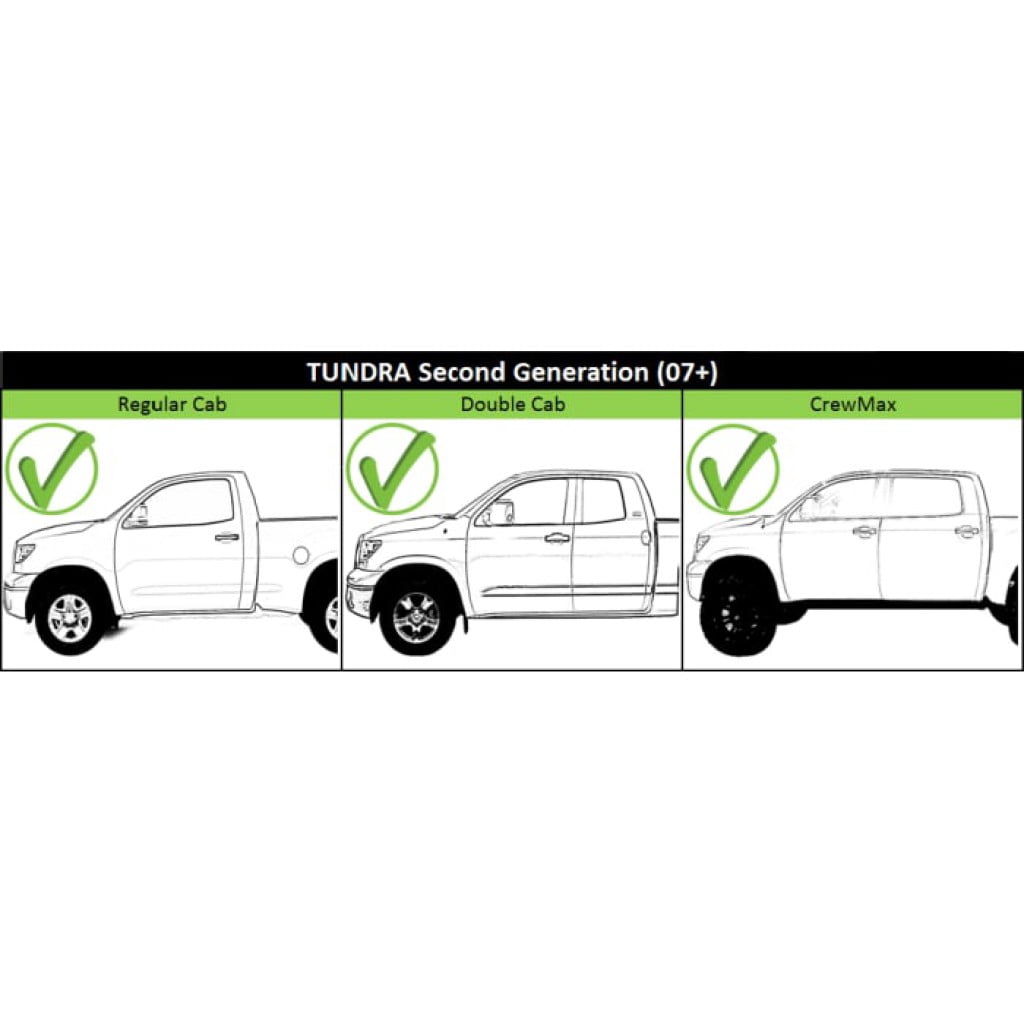 For Toyota Sequoia Interior Door Handle Front Or Rear, Passenger Side Black (2008 - 2018) | With door lock button| Trim:All Submodels