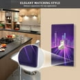 thumbnail image 5 of Purple City Skyline Light Switch Cover Switch Plate Outlet Cover Plug Cover for Electrical Outlet, 5 of 6
