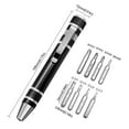 thumbnail image 1 of Screwdriver Set Magnetic Precision Screwdriver Bits Repair Slotted Screw Driver For Phone Laptop Hand Repair Tool, 1 of 6