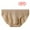 Beige 3pc, variant on Mens Underwear Men's Solid Color Ice Silk Seamless One Piece Briefs