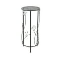 thumbnail image 6 of DecMode Contemporary Iron Plantstands, Black 28"H, Set of 3, 6 of 15