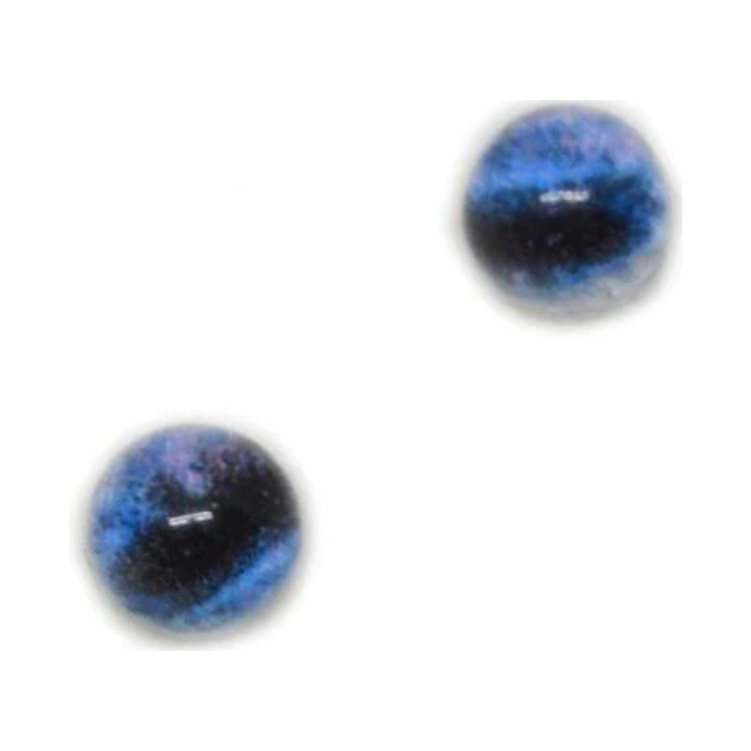 8 Pairs of 4mm Animal Glass Eyes