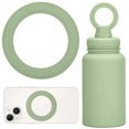 thumbnail image 4 of Etiqueta trasera del verde Anillo magnético carga inalámbrica [El producto no es magnético una hierro] [Modelo cuero HHW-P063] (Verde claro), 4 of 9