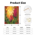 thumbnail image 2 of Sikiie Rose Psychedelic Print Canvas Decorative Hanging Painting, Anti-shrinkage Hanging Frame, Suitable for Home, Office Wall Decorations, 2 of 6