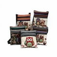 thumbnail image 2 of Puntoco Clearance Backpack Embroidered Owl Tote Bags Women Shoulder Bag Handbags Postman Package, 2 of 2