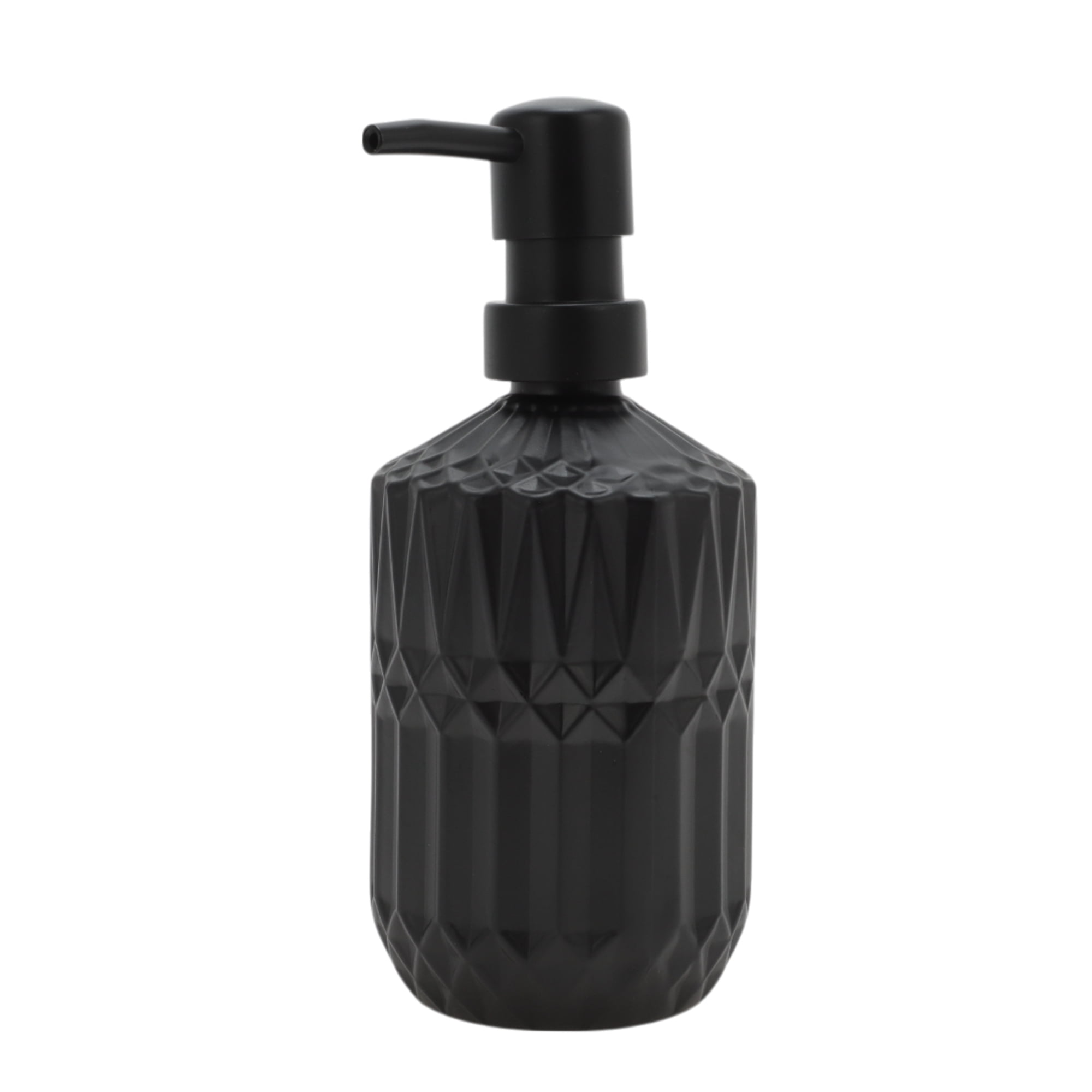 Unique Bargains Durable Soap Dispenser 13.53oz 1 Pc Black