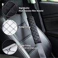 thumbnail image 2 of CHAO Cinturón de seguridad para automóvil de 6 piezas, almohadillas cómodas para el automóvil, protege los hombros, negro, 2 of 5