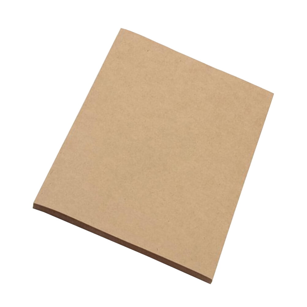 FRCOLOR 300 PCS A4 Kraft Paper Gift Wrapping Paper Sketch Drawing Paper DIY Crafts Stationery Paper Vintage Kraft Package Paper Wall Decorative Paper for Home Office Shop