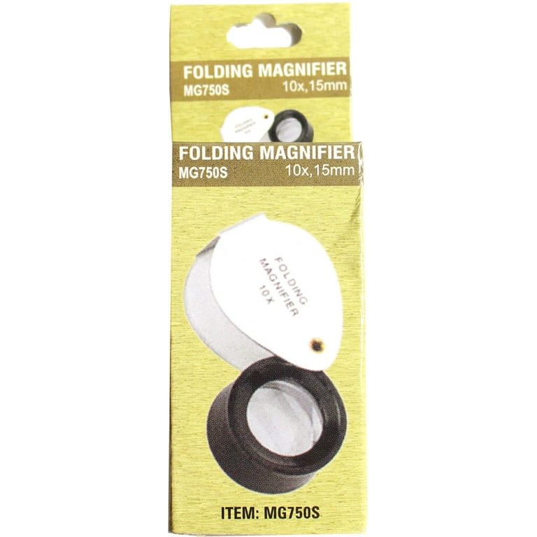 Toolusa 10x Gold Jeweler's Loupe: MG-21510