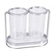 thumbnail image 1 of Soporte para utensilios de cocina, cuchara, tenedor, cubiertos, organizador de almacenamiento Argenta de tarro doble, 1 of 9