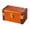 Orange, variant on Almencla 1/12 Dollhouse Miniature Suitcase Doll Accessories Decoration Scenery Supplies Mini Treasure Chest for Living Room Home Decor Red Brown