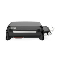 Weber Traveler 22 Inch Portable Griddle, Black