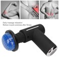 thumbnail image 4 of Masseur Musculaire Électrique Portable Réglable Compresses Chaudes Froides Percussion Masseur de Tissus Profonds Noir, 4 of 5