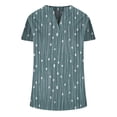 thumbnail image 5 of frariair ​Cotton Linen Casual Blouse Featuring Retro Embroidery Perfect For Artisan Market Visits​ Dark Gray, 5 of 5