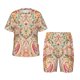 thumbnail image 1 of Balery Indian Paisley 1 Conjunto de Pijama Infantil de Manga Corta con Estampado – Ropa de Dormir de Algodón Suave-Small, 1 of 6