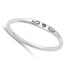 thumbnail image 4 of Heart Guardian Angel Wings Ring .925 Sterling Silver Band Jewelry Female Male Unisex Size 10, 4 of 4