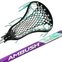 Franklin Sports Women's Lacrosse Stick - Ambush Lacrosse Stick for Women Girls - Women's Game Training Lax Stick - 30" Aluminum Shaft - Complete Women's Stick with Shaft Head