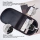 thumbnail image 4 of Protector de llavero – Paquete de 2 bolsas para llavero de bloqueo de señal para llavero de seguridad del coche bloqueador de señal antirrobo (paquete de 2, negro), 4 of 5