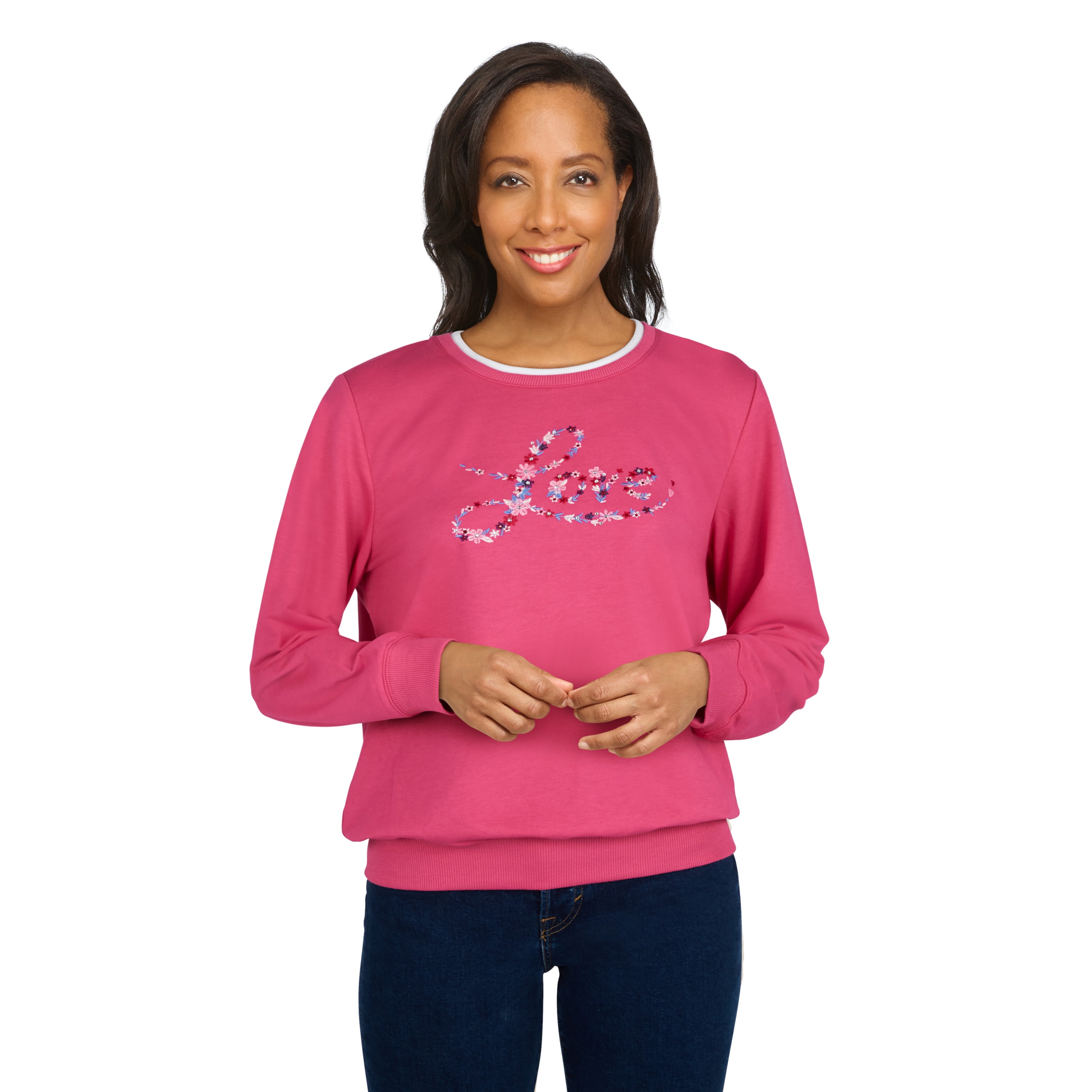 Alfred Dunner Womens Petite Love 