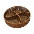 thumbnail image 4 of Rongfmy Paniers de Rangement Faits à la Main Décoratifs pour Légumes Table Basse de Salle à Manger Hôtel Ronds, 4 of 9