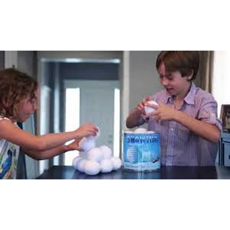  Indoor Snowball Fight SNOWTIME ANYTIME 40 pk : Sports & Outdoors