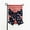 Red, variant on RUINIXCW 12x18 Patriotic American Flag 4th Of July Garden Flag Fourth Of July Decorations Double Side Outdoor Small American Flag USA Garden Flag Memorial Day Independence Day Decor For Garden Yard