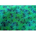 thumbnail image 4 of oneOone Cotton Silk Sea Green Fabric Batik Fabric For Sewing Printed Craft Fabric By The Yard 42 Inch Wide, 4 of 4
