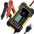 thumbnail image 1 of Carga de la moto Cargador de batería de coche, cargador de batería automático inteligente de 12 V 6 Romacci Carga de la moto, 1 of 7