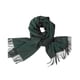 thumbnail image 4 of Bufanda de mujer cálida de otoño a cuadros, pashminas con borlas, 4 of 5
