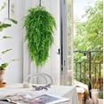 thumbnail image 4 of Paquete de 6 Plantas Colgantes Artificiales, Hojas Artificiales de Helecho de Boston, Cadena Verde para Pared, Hogar, Habitación, Jardín, Boda, Guirnalda, Decoración de Patio, 4 of 4