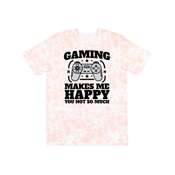 Inktastic Gaming Makes Me Happy T-Shirt
