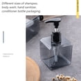 thumbnail image 4 of 2Pack 250ml Pump Bottle Dispenser Refillable Plastic Lotion Dispenser Empty Pump Bottle for Soap Lotion Shampoo, 4 of 5