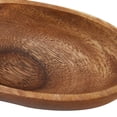 thumbnail image 5 of Bloomingville Modern Acacia Wood Appetizer Bowl with 3 Compartments, Natural, 5 of 7