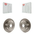 thumbnail image 1 of CMX Rear Disc Brake Rotors Pair for Car 2014-2016 Acura MDX K8-100936, 1 of 8