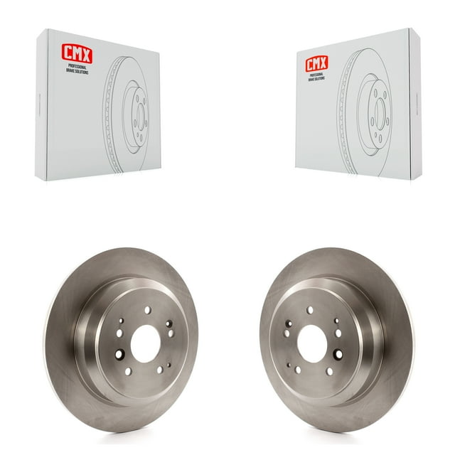 CMX Rear Disc Brake Rotors Pair for Car 2014-2016 Acura MDX K8-100936