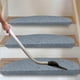 thumbnail image 5 of Adhesivos curvos plegables para escalones, tapetes antideslizantes autoadhesivos sin pegamento, poliéster gris caqui marrón, resistentes a la suciedad y lavables para una fácil limpieza,, 5 of 6