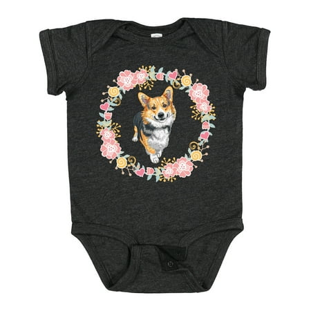 

Inktastic Corgi Gifts for Dog Lovers Gift Baby Girl Bodysuit