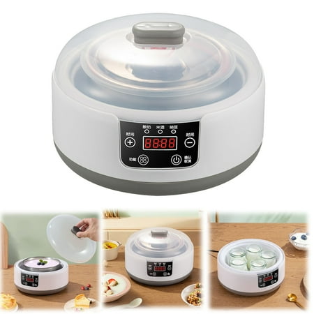 

Uioepy Final Sale The Fully Automatic Household Yogurt Maker With Zyl241225503 Specification Attribute B Yogurt Maker 1.2L Constant Temperature Noise Stainless Inner Container Yogurt Machine Bakeware