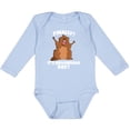 thumbnail image 3 of Inktastic Finally It's Groundhog Day Boys or Girls Long Sleeve Baby Bodysuit, 3 of 5