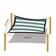 thumbnail image 3 of Toldo rectangular para exteriores, toldo para piscina, estructura metálica, plegable, portátil, para patio o jardín, alta protección UV, tela resistente, para vacaciones en la playa, diseño, 3 of 9