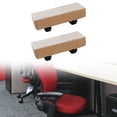 thumbnail image 4 of 2 cojines de esponja para reposabrazos, extraíbles, ergonómicos y suaves, para apoyar los codos en la silla. Beige, 4 of 7