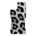 thumbnail image 3 of DistinctInk Custom SKIN / DECAL compatible with OtterBox Commuter for iPhone 11 Pro (5.8" Screen) - Black White Snow Leopard Fur Print, 3 of 5