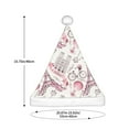 thumbnail image 3 of Salouo Romantic Travel In Paris for Adult Christmas Hat Xmas Holiday Hat Santa Hat for Women & Men Festive Headwear Accessories Fit for Christmas/ New Year/Holiday/Party,1PC, 3 of 6