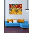 thumbnail image 2 of DECORARTS - The Night Cafe in The Place Lamartine in Arles, Vincent Van Gogh Art Reproduction. Giclee Print on Canvas. Wall Art for Home. 40x32", 2 of 7